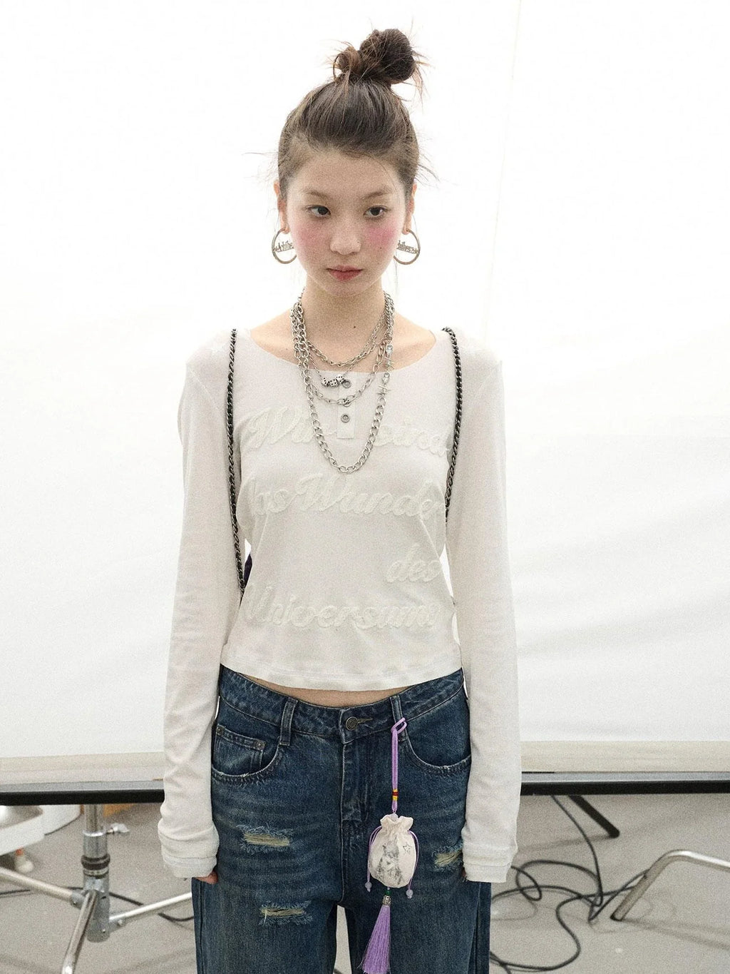 Hawaii Hooded Crop Tee