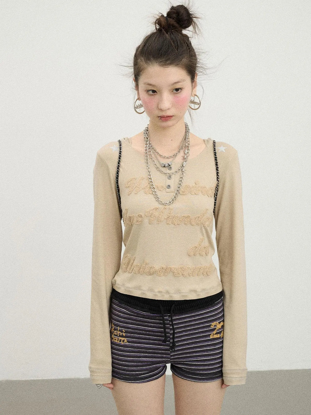 Hawaii Hooded Crop Tee