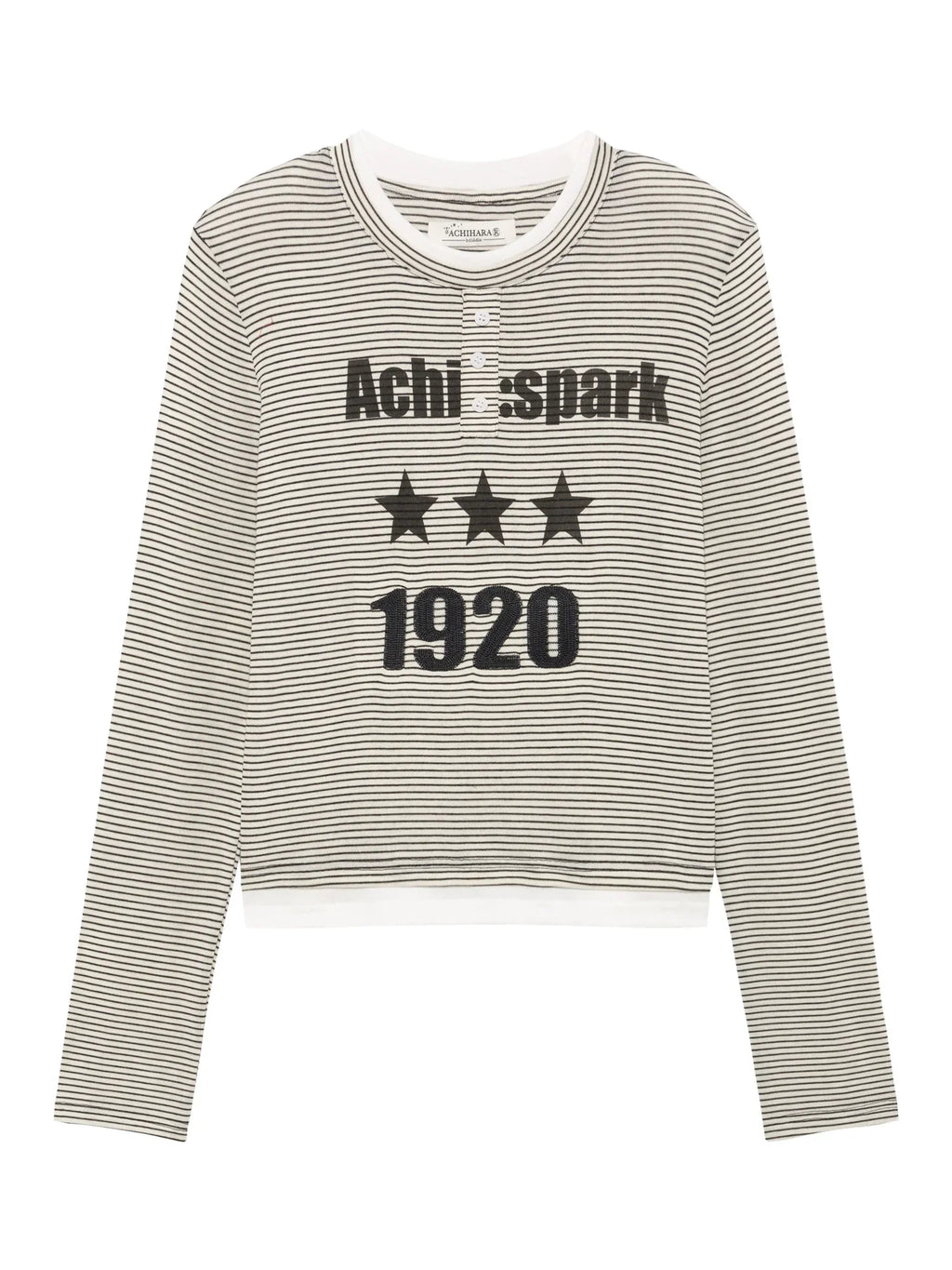 Striped Long Sleeve Layering Tee