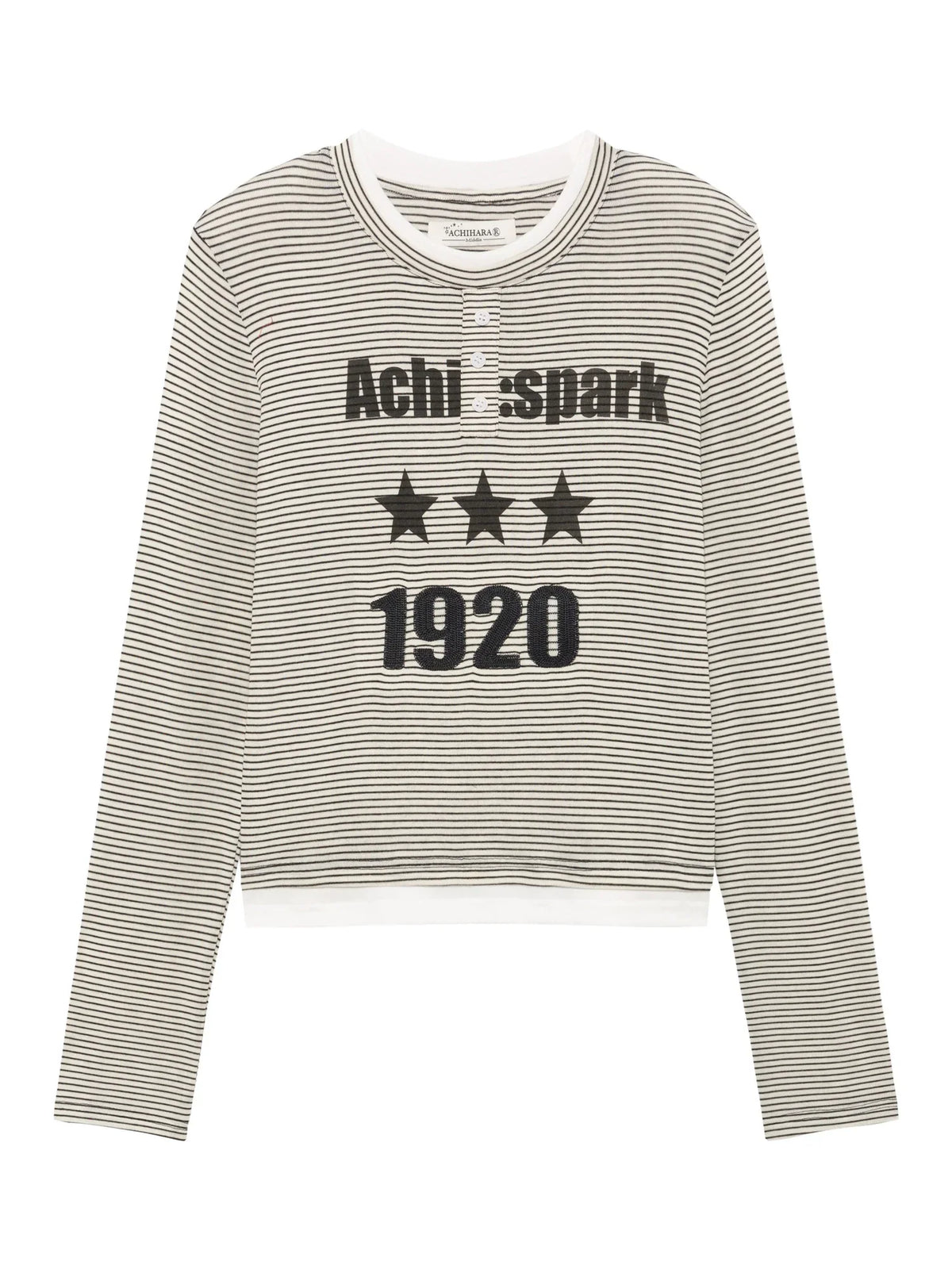 Striped Long Sleeve Layering Tee
