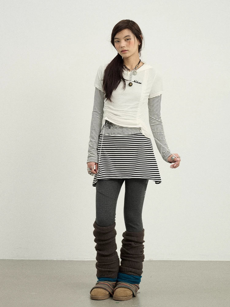 Versatile Drawstring Tee For Year Round Layering