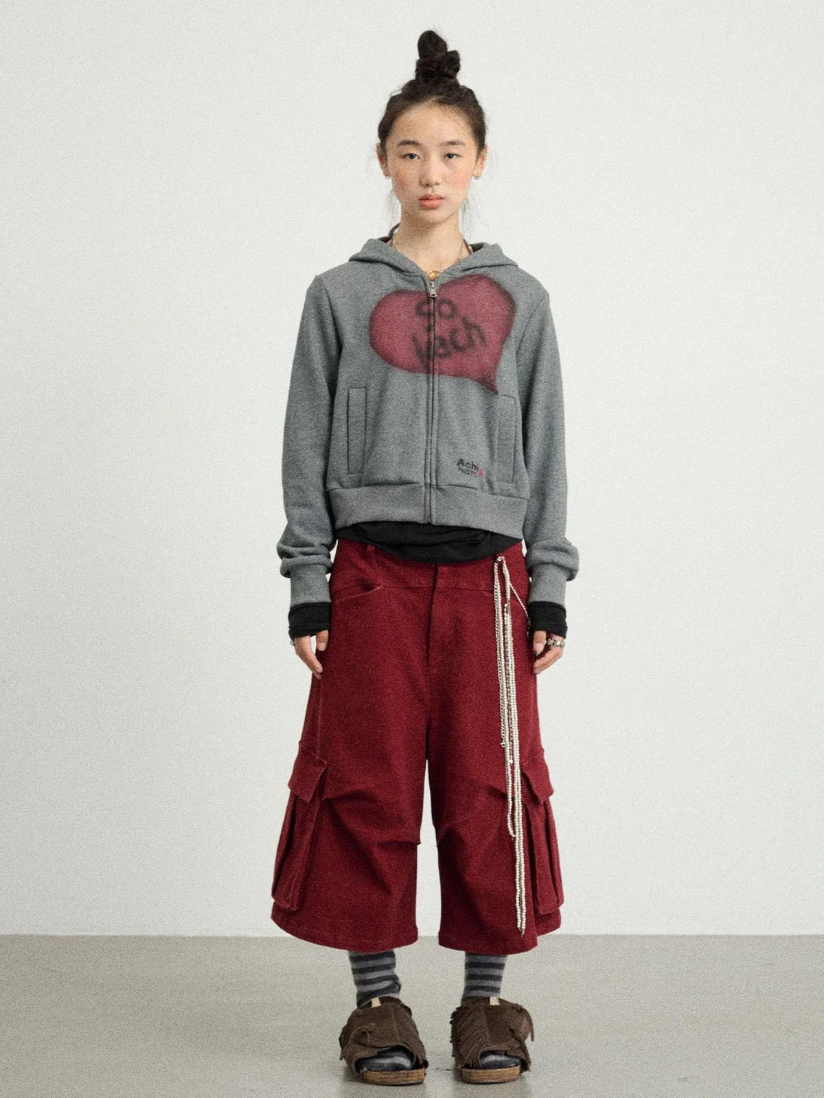 Weekend Bliss Cropped Hoodie