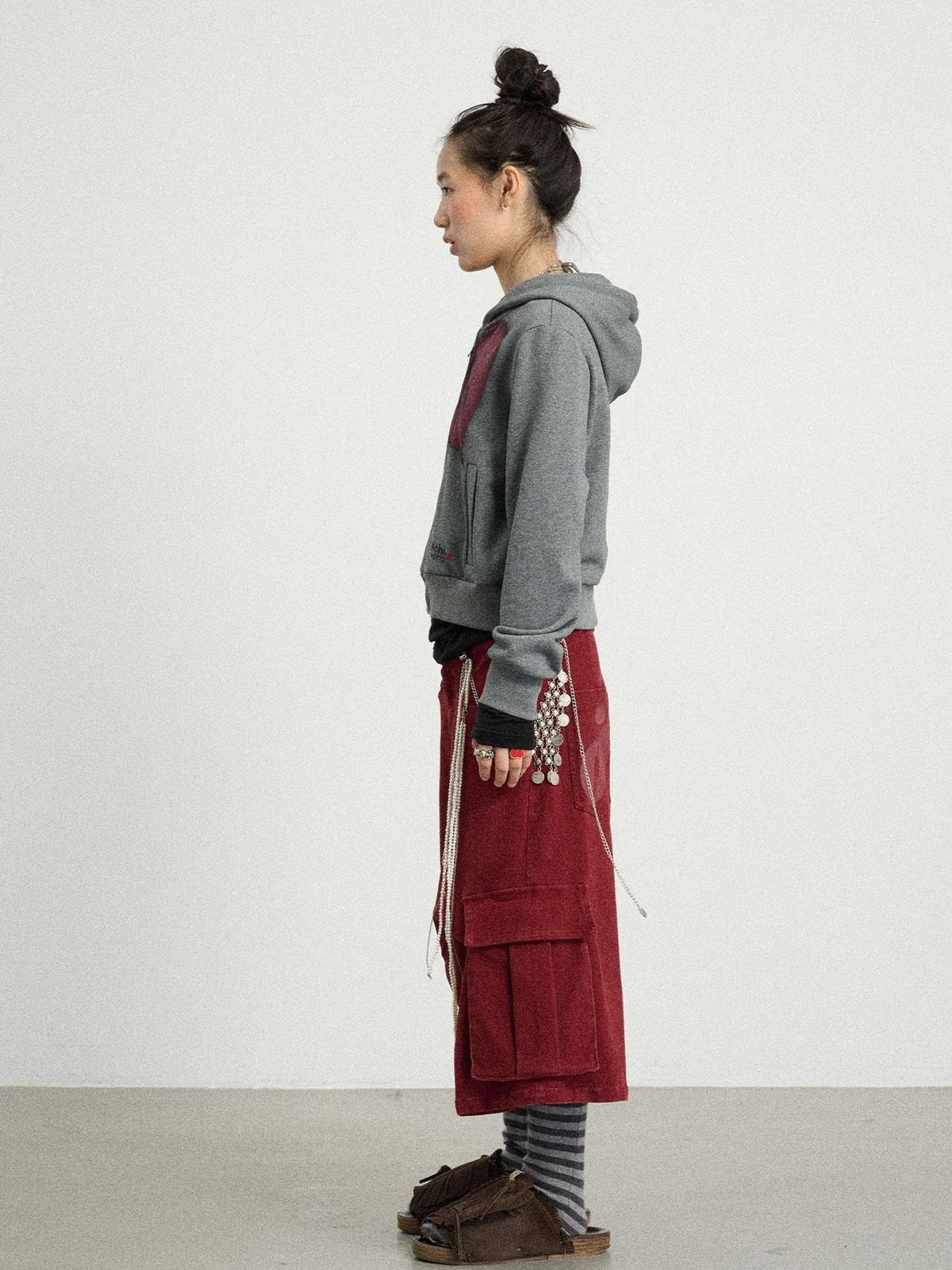 Weekend Bliss Cropped Hoodie