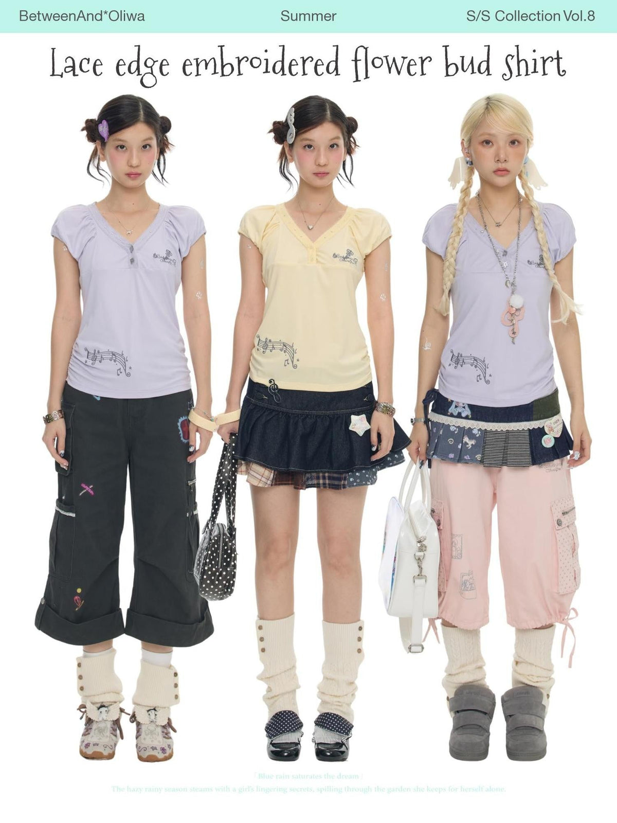 Lace Embroidered Musical Note Key Rhinestone Women's Modal Short Sleeve T-shirts