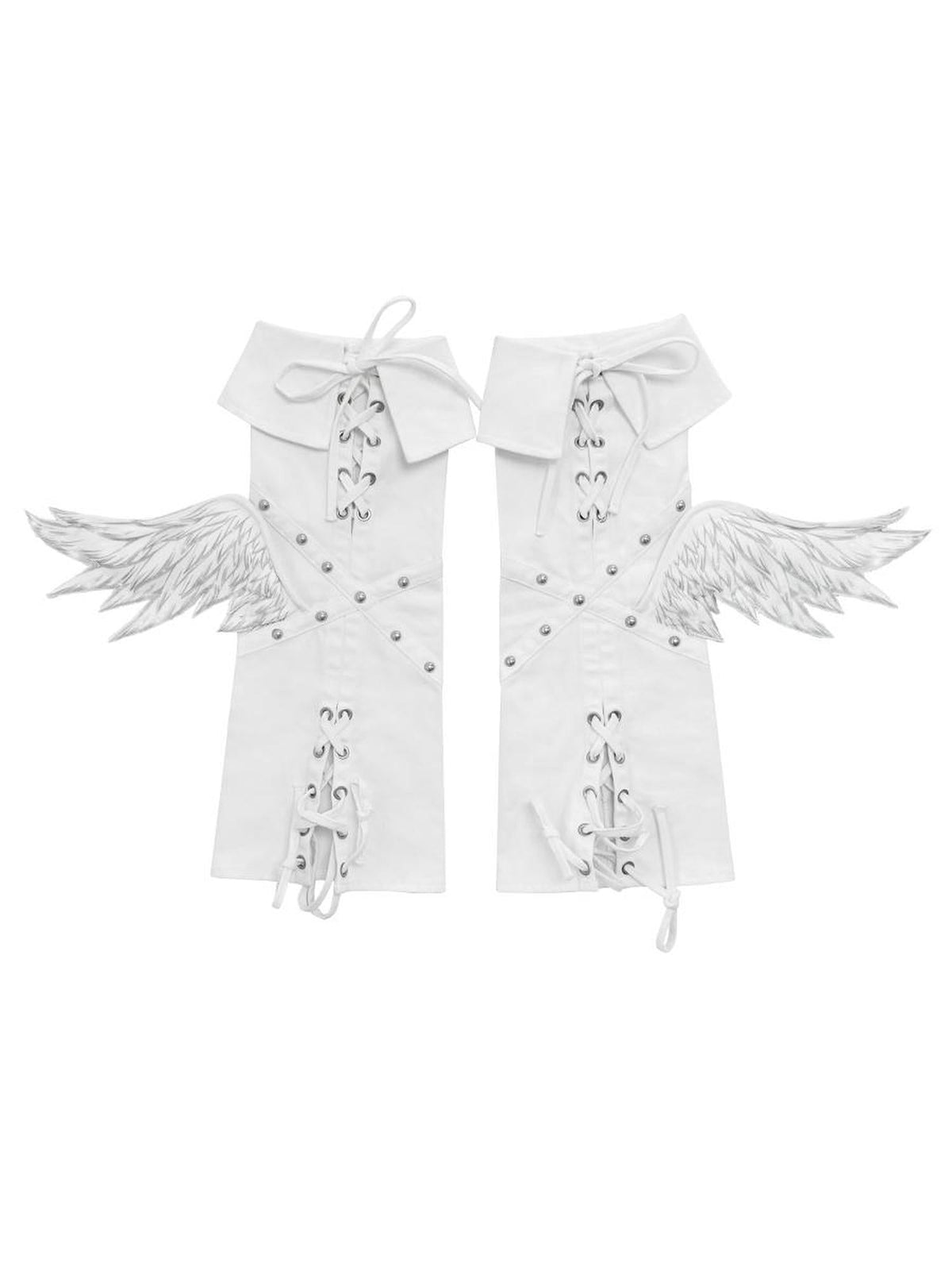 Adjustable Thigh Garters With Wing Straps