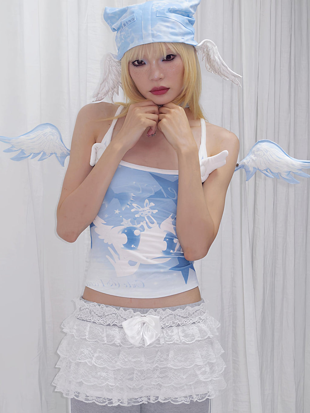 Celestial Winged Elf Cap