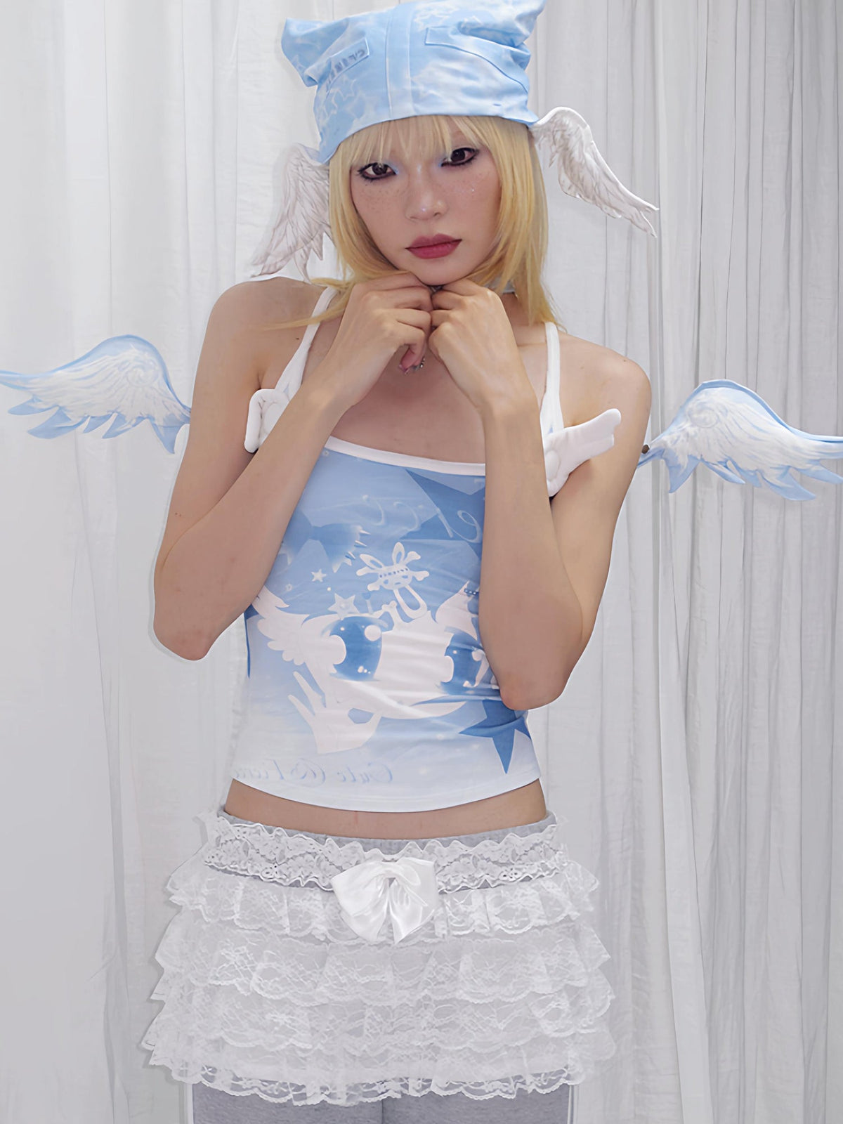 Celestial Winged Elf Cap