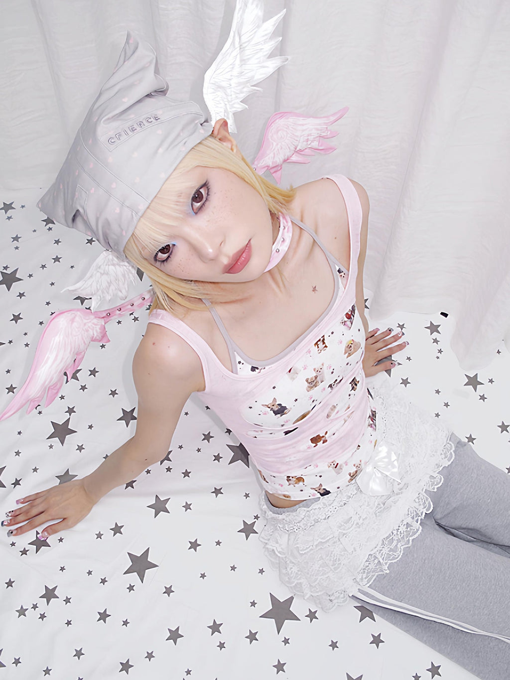 Celestial Winged Elf Cap