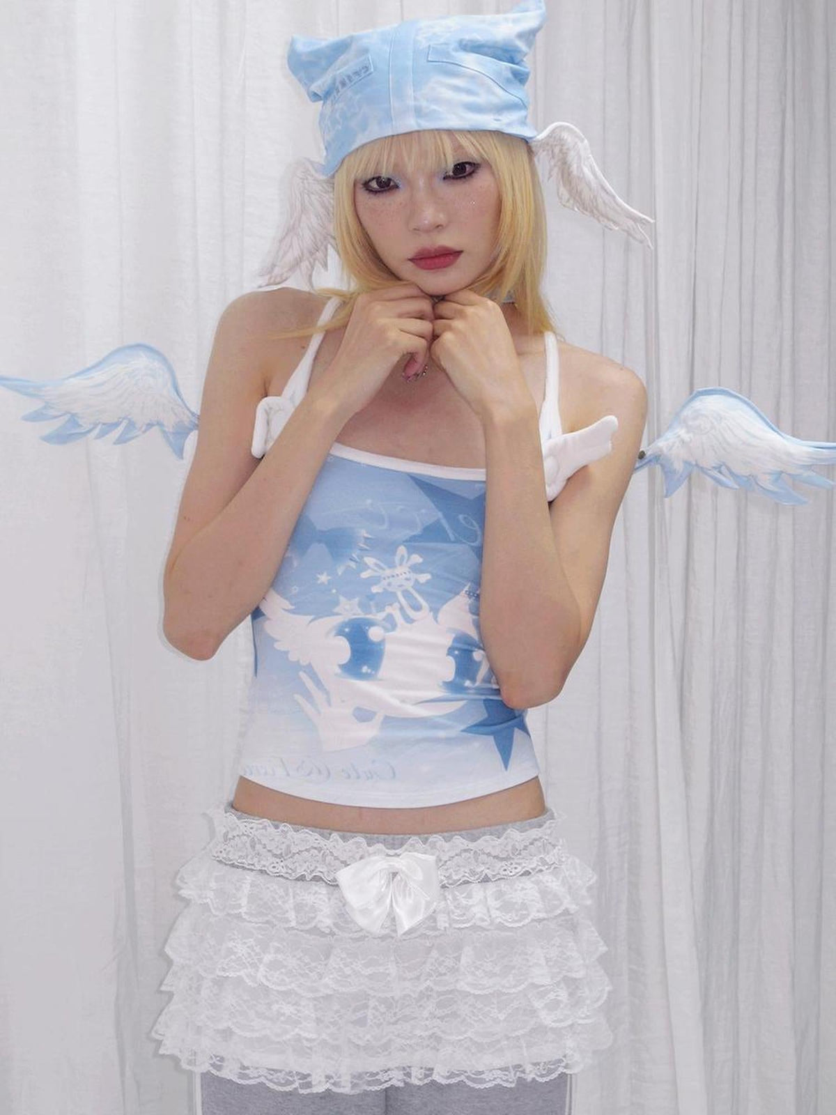 Celestial Winged Elf Cap