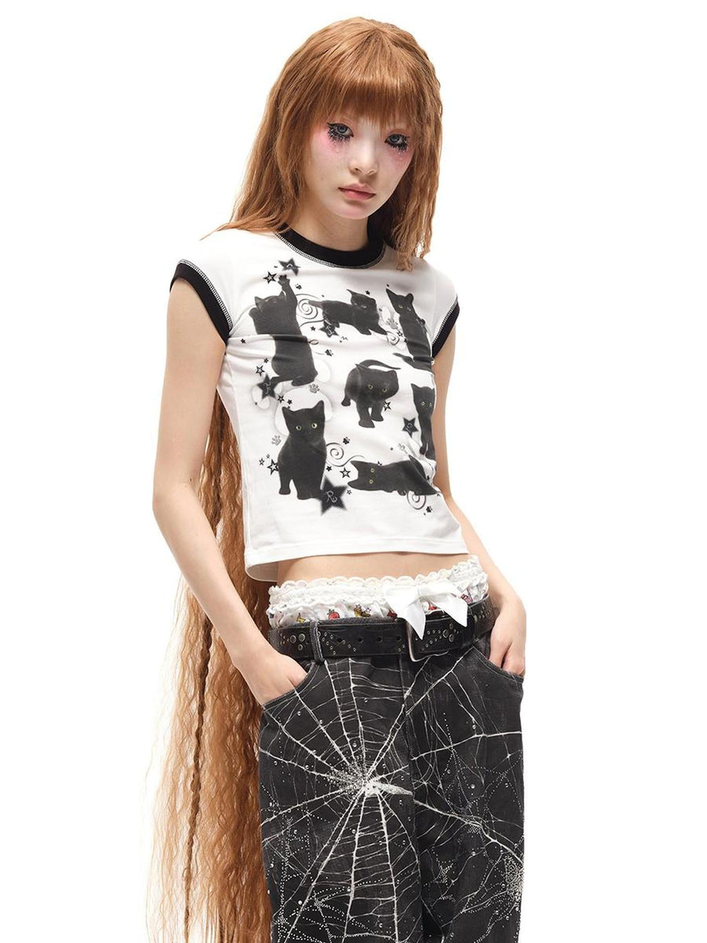Cfierce Sticker Print Shorts