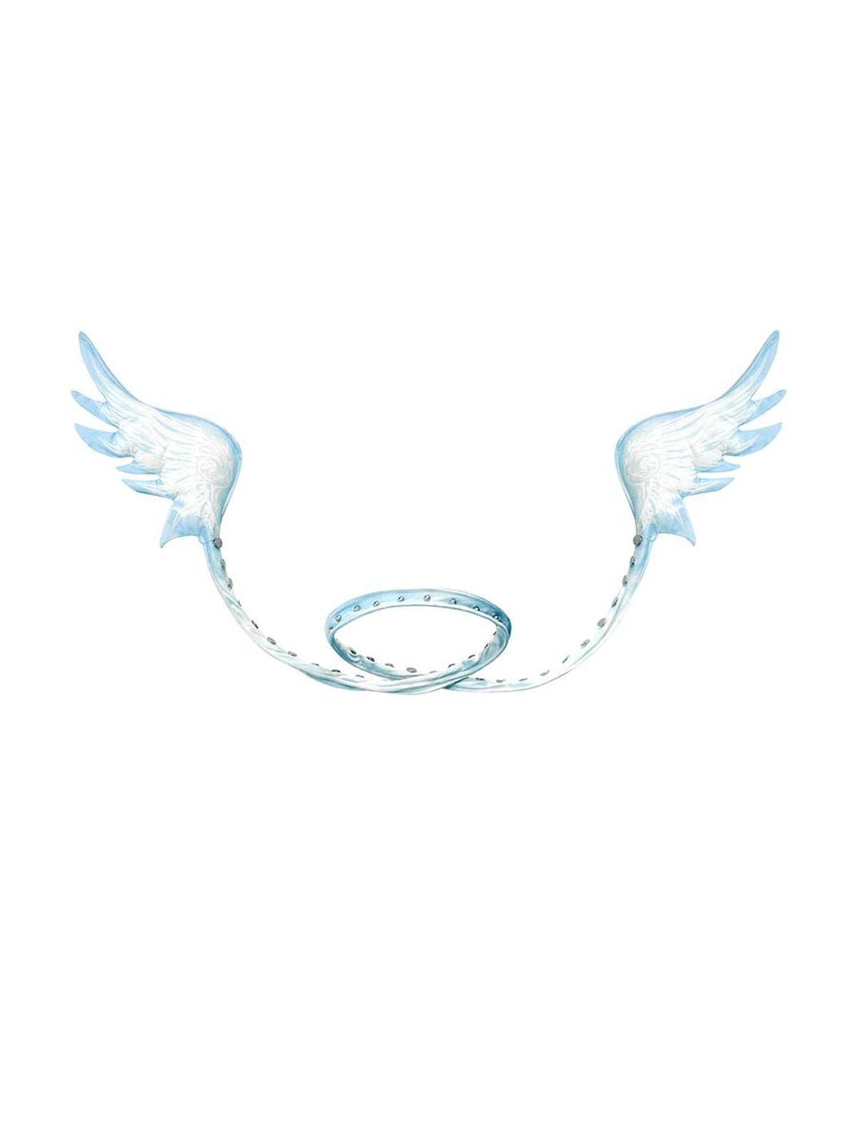 Crystal Angel Wing Collar Necklace