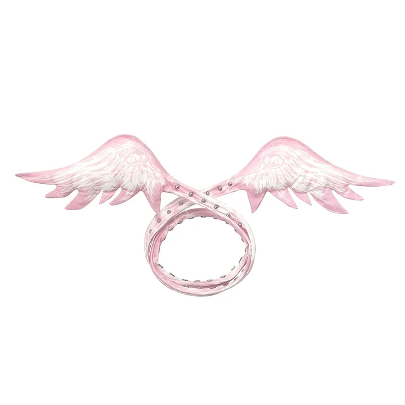 Crystal Angel Wing Collar Necklace