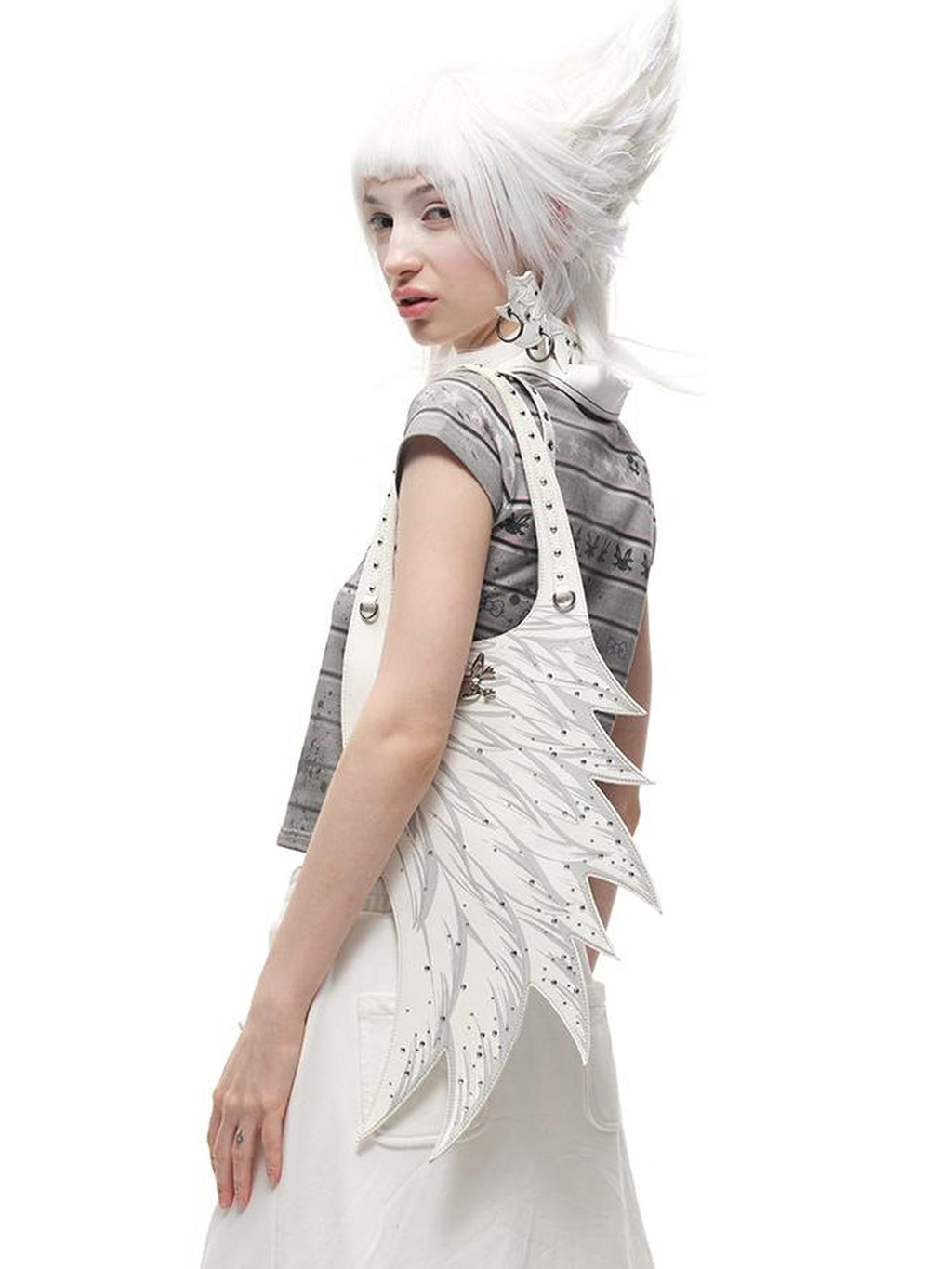 Sparkling Angel Wing Underarm Bag