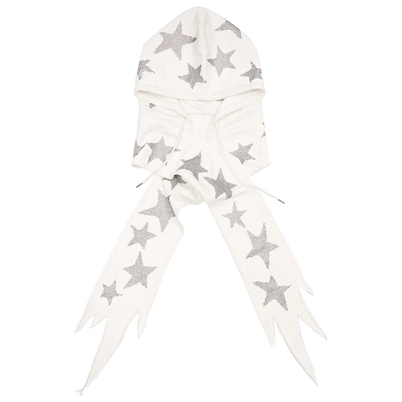 Star Embellished Scarf Hat