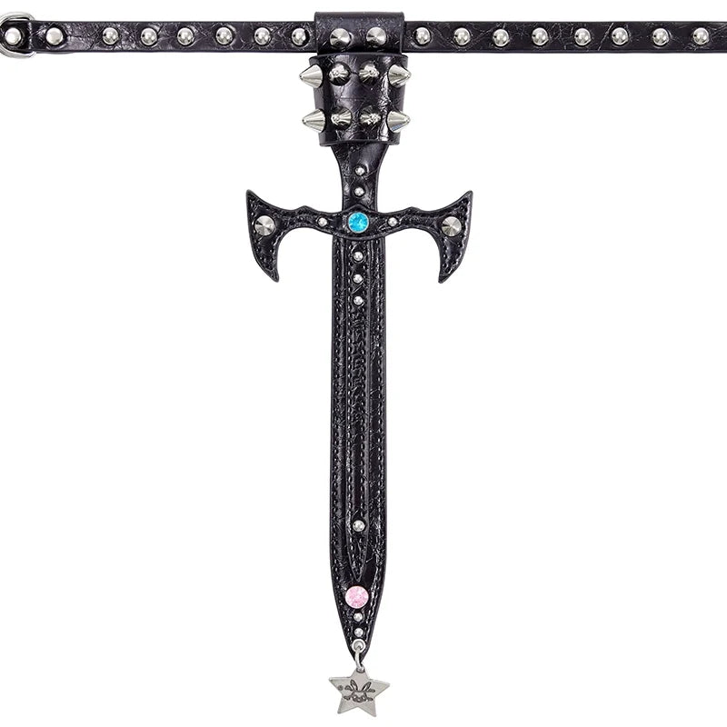 Sword Collar Tie Neckpiece
