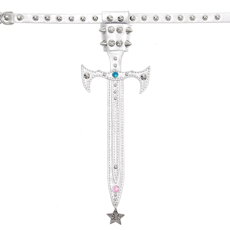 Sword Collar Tie Neckpiece