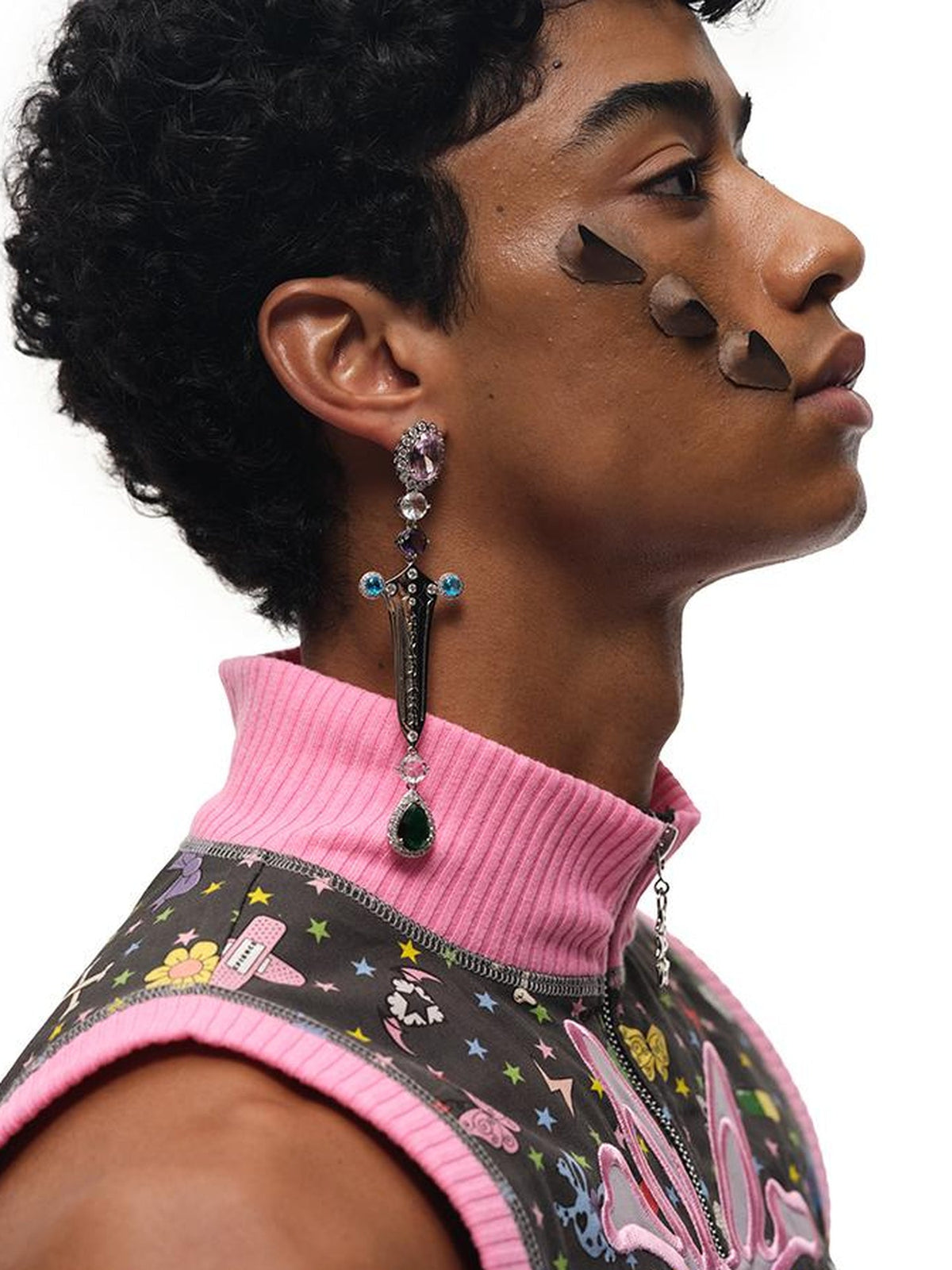 Sword Stud Earrings
