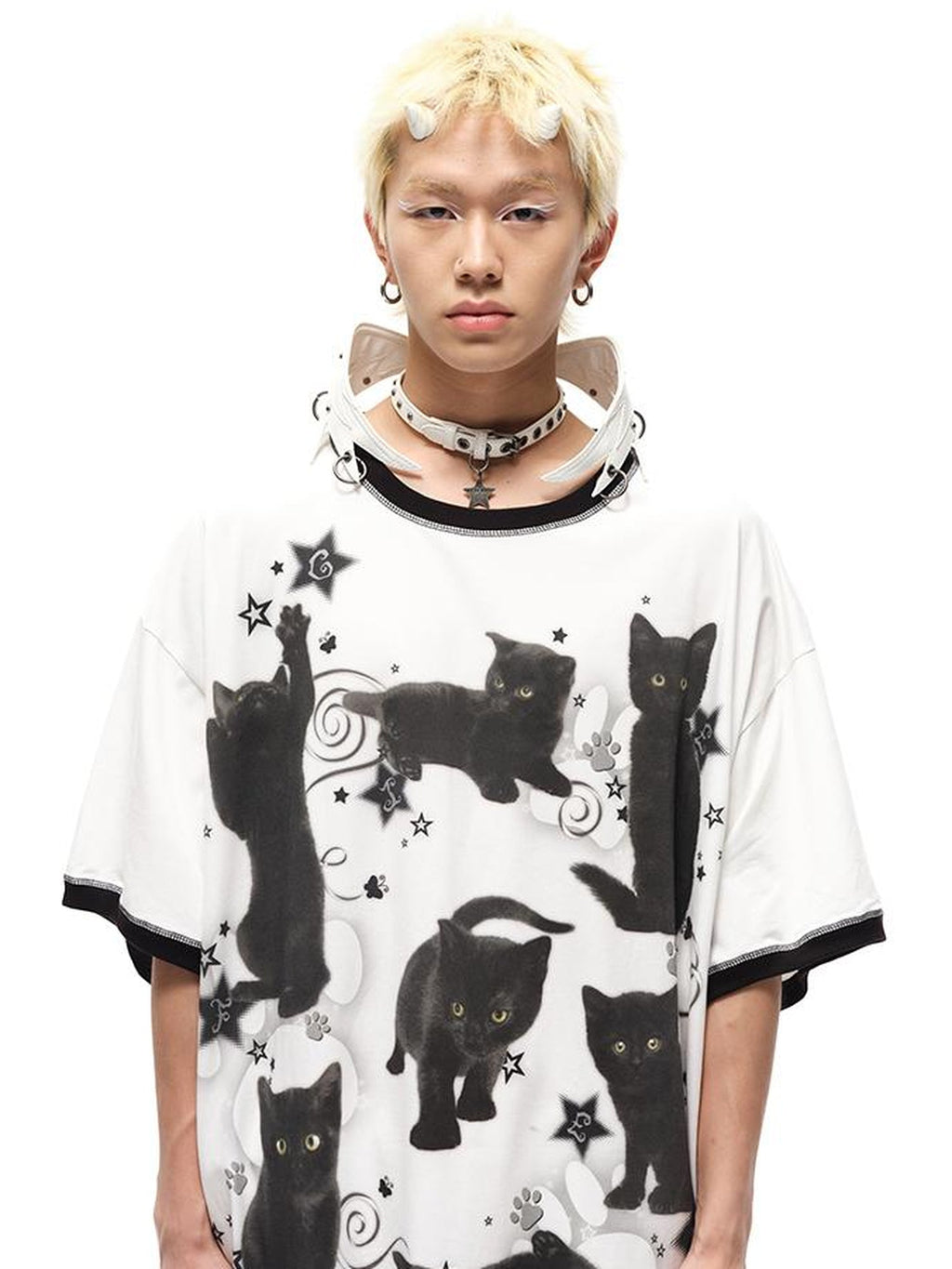 Winged Leather Collar