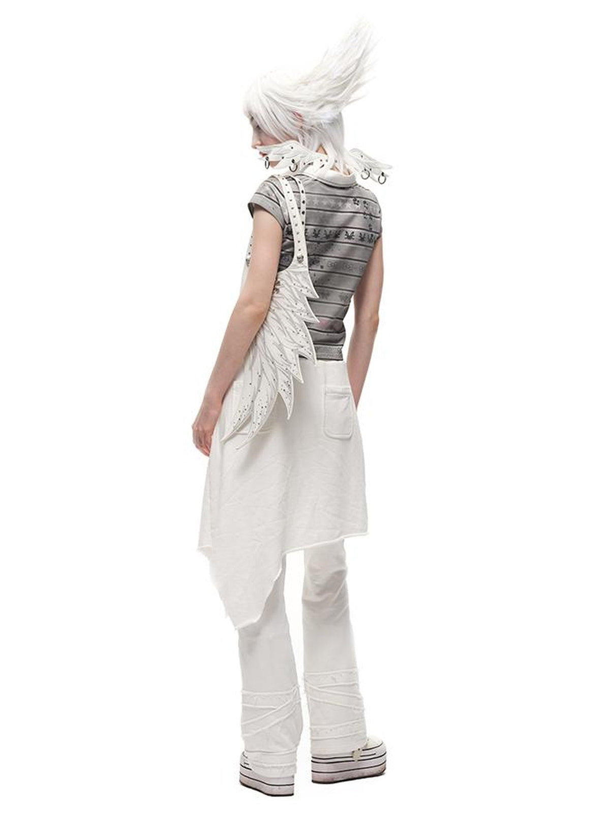 Winged Leather Collar