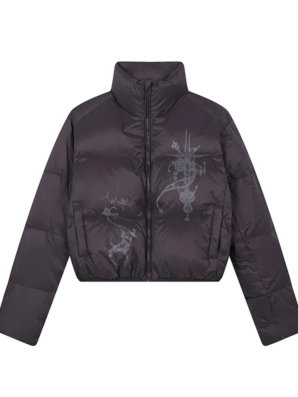 Alchemy Inspired Quilted Nylon Jacket