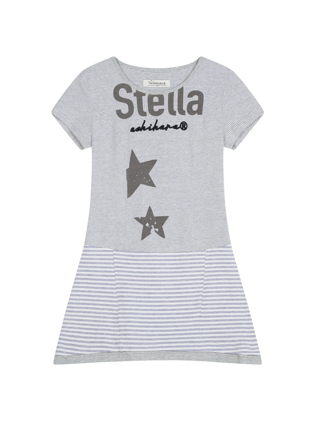 Stella Stolen Romance Short Sleeve Striped Dress