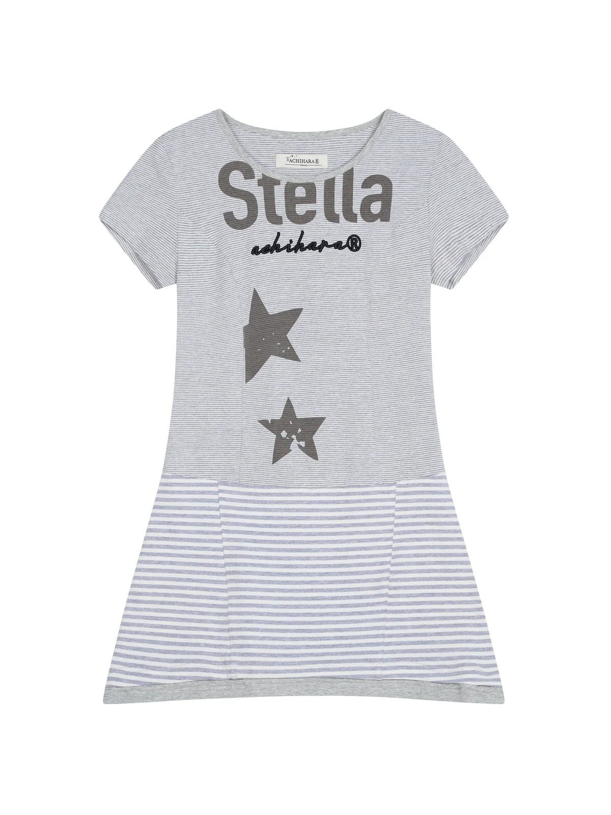 Stella Stolen Romance Short Sleeve Striped Dress