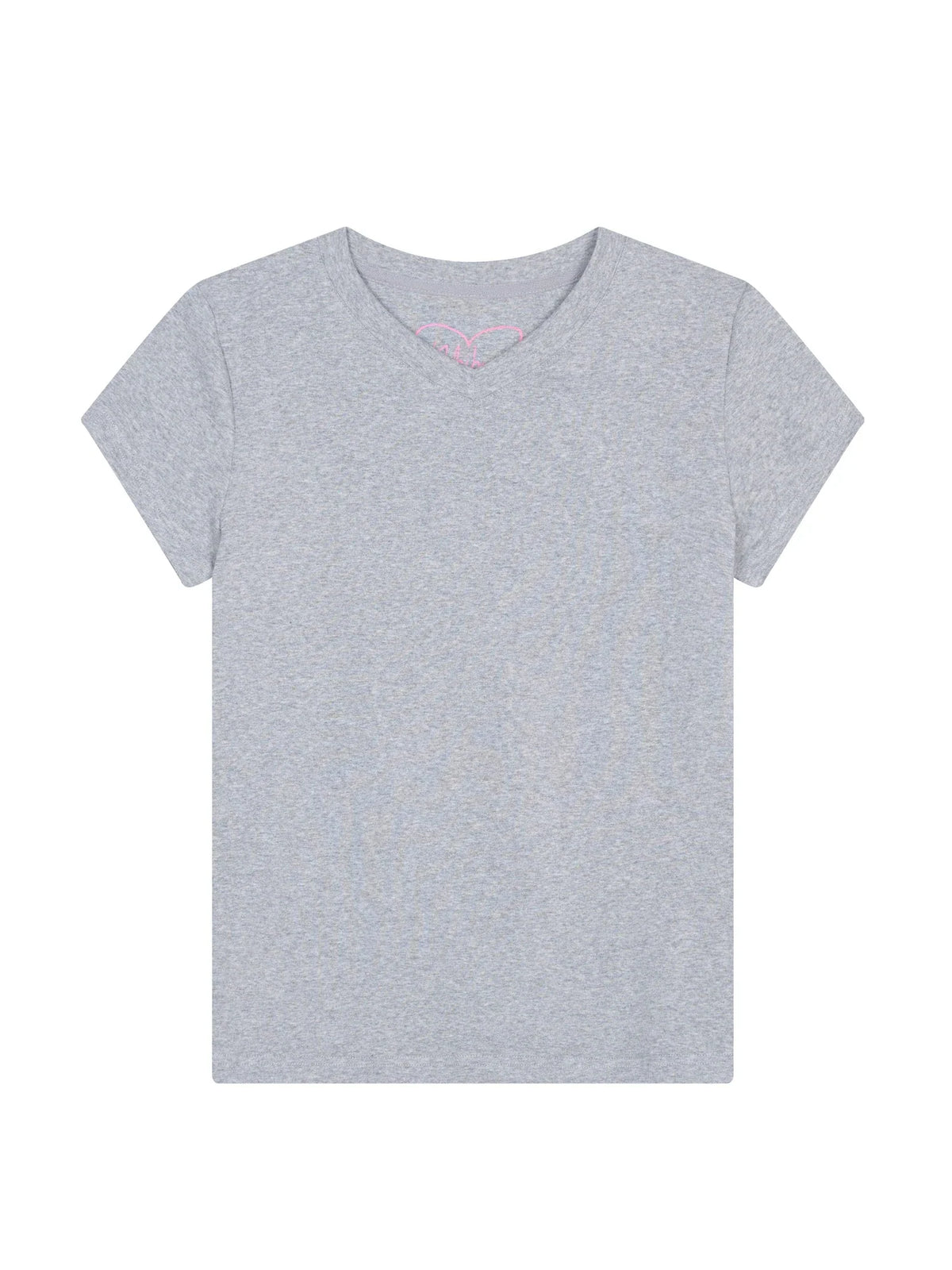 Jelly V-Neck Stretch Tee