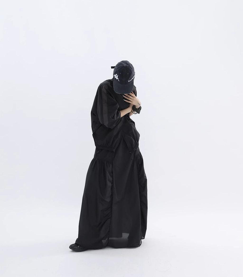FUZZYKON | Ultra-Light 50G Functional Sun-Protective Windbreaker Jacket Skirt Set [ID:]