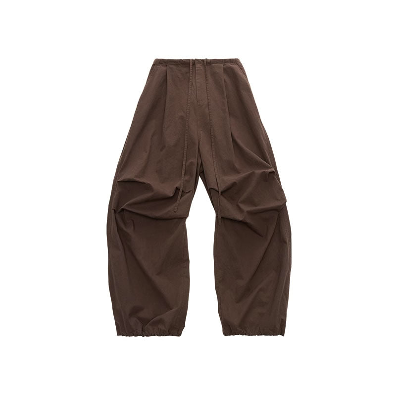 1JINN STUDIO | Washed Loose Wrinkled Balloon Fit Cargo Pants [ID:]
