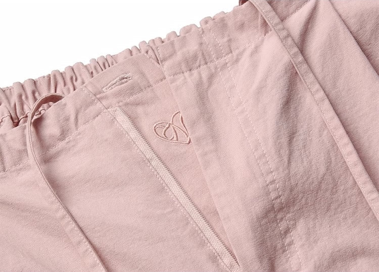 1JINN STUDIO | Washed Loose Wrinkled Balloon Fit Cargo Pants [ID:]