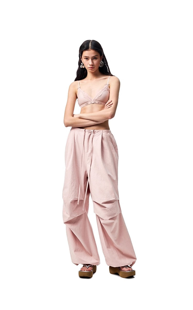 1JINN STUDIO | Washed Loose Wrinkled Balloon Fit Cargo Pants [ID:]