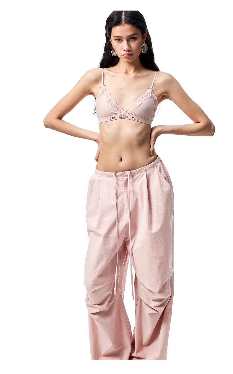 1JINN STUDIO | Washed Loose Wrinkled Balloon Fit Cargo Pants [ID:]