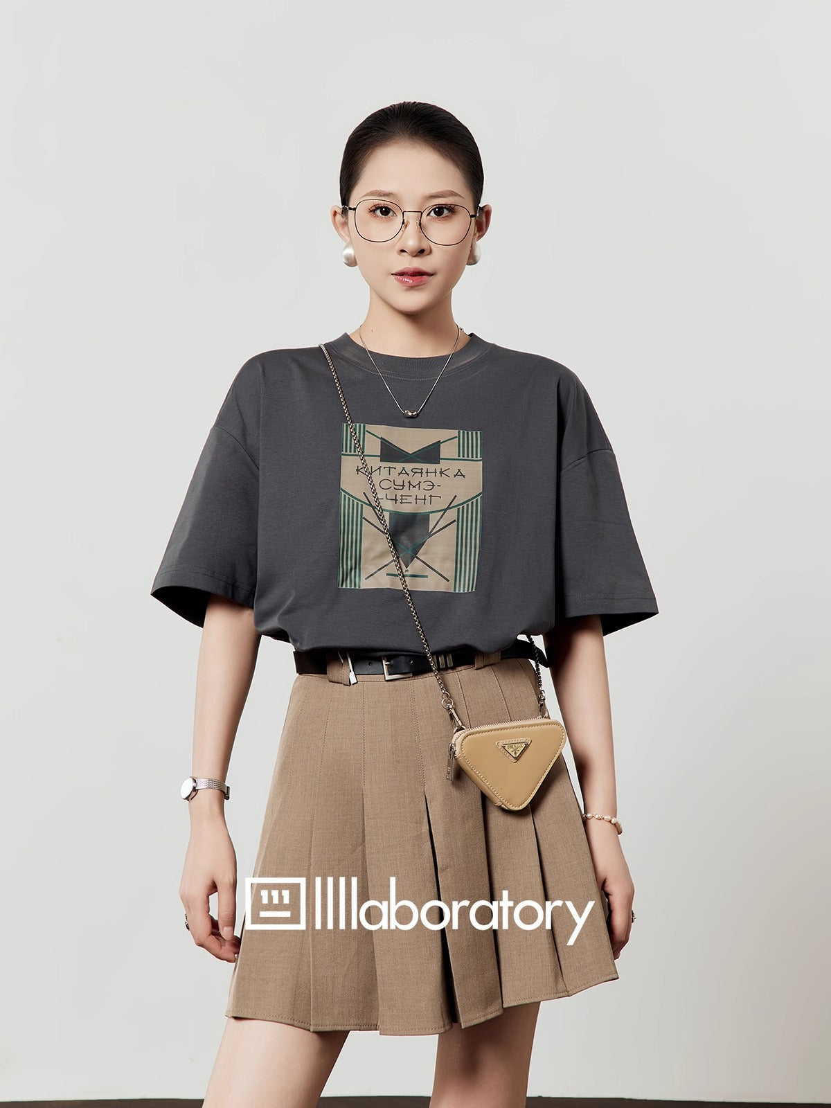 Oak Ash Hollow Out Waist T-Shirt Dress for Women 2025 [ID:0051OP]