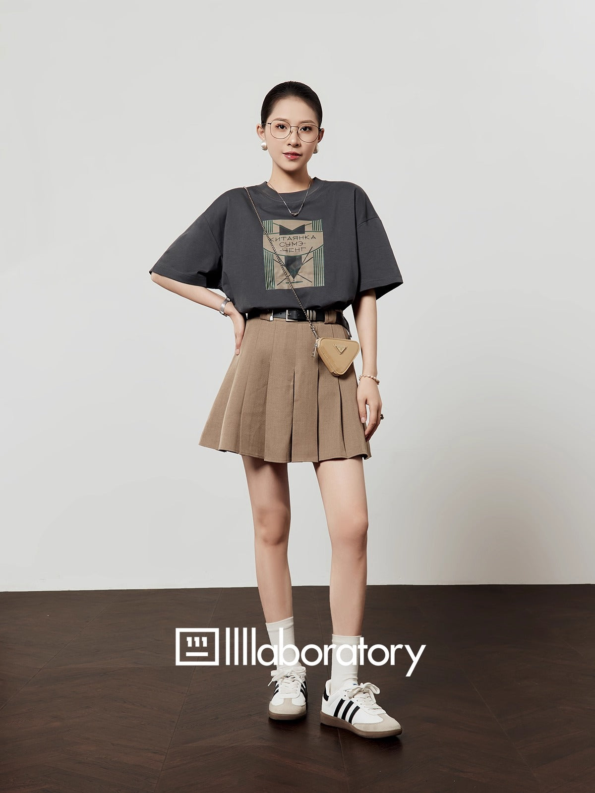 Oak Ash Hollow Out Waist T-Shirt Dress for Women 2025 [ID:0051OP]