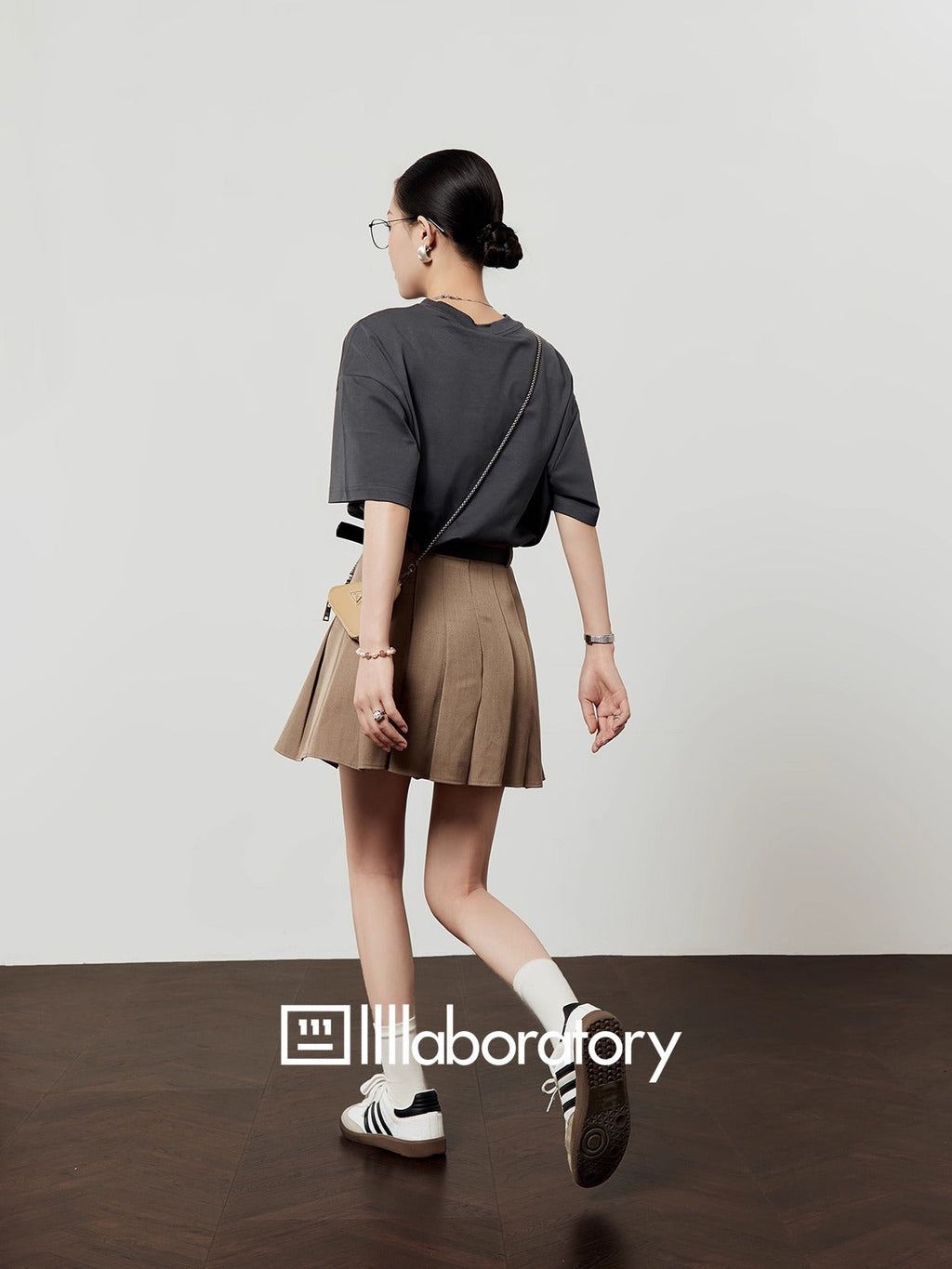 Oak Ash Hollow Out Waist T-Shirt Dress for Women 2025 [ID:0051OP]