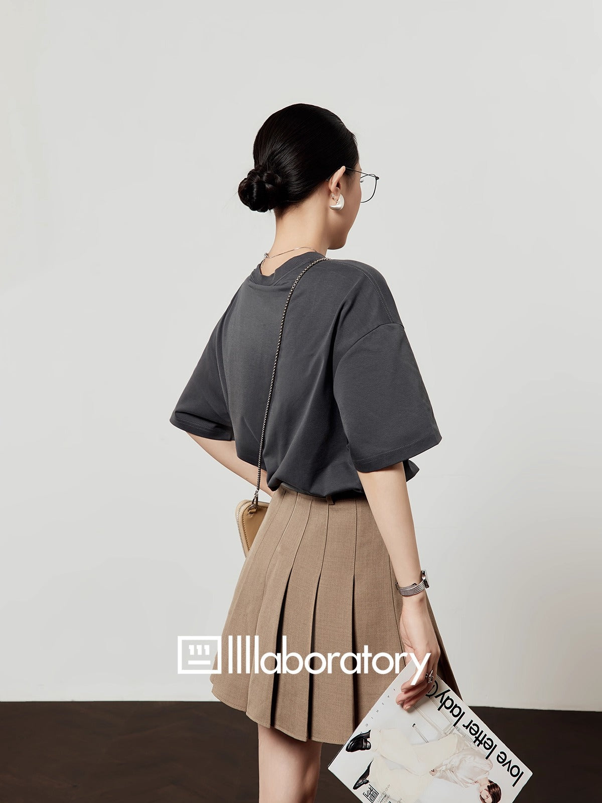 Oak Ash Hollow Out Waist T-Shirt Dress for Women 2025 [ID:0051OP]