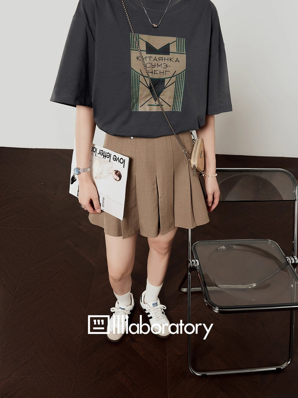 Oak Ash Hollow Out Waist T-Shirt Dress for Women 2025 [ID:0051OP]