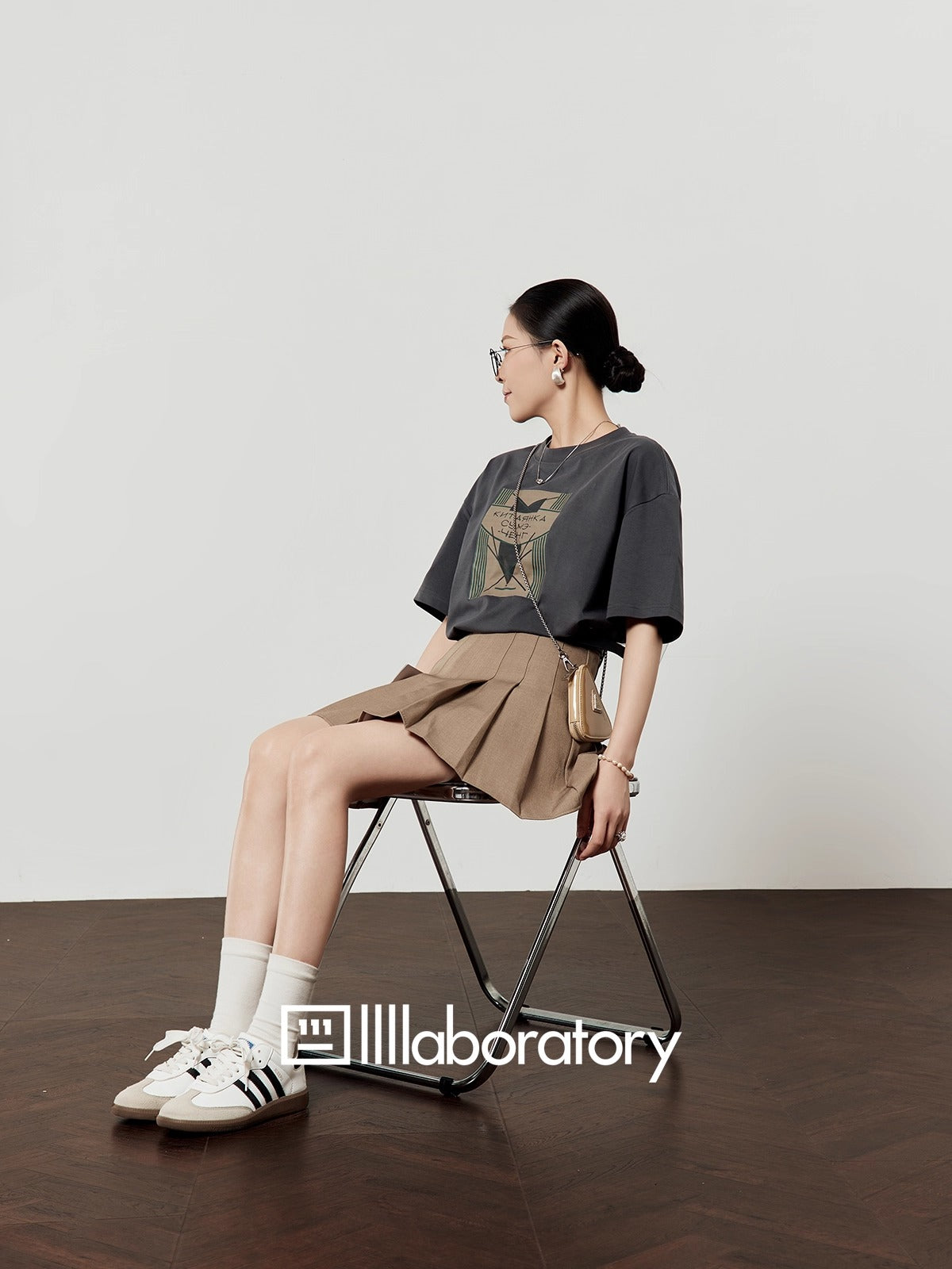 Oak Ash Hollow Out Waist T-Shirt Dress for Women 2025 [ID:0051OP]