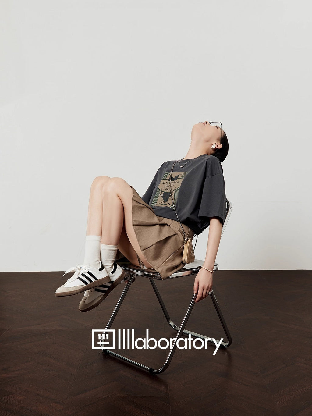 Oak Ash Hollow Out Waist T-Shirt Dress for Women 2025 [ID:0051OP]