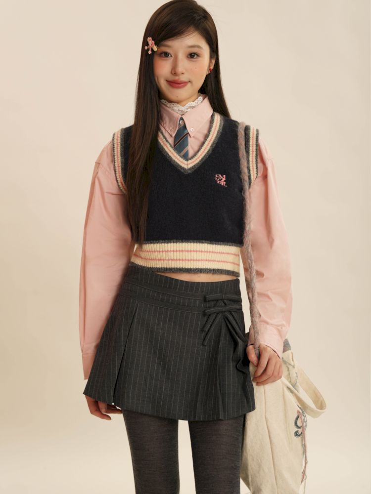 Chic Knit Sweater Vest