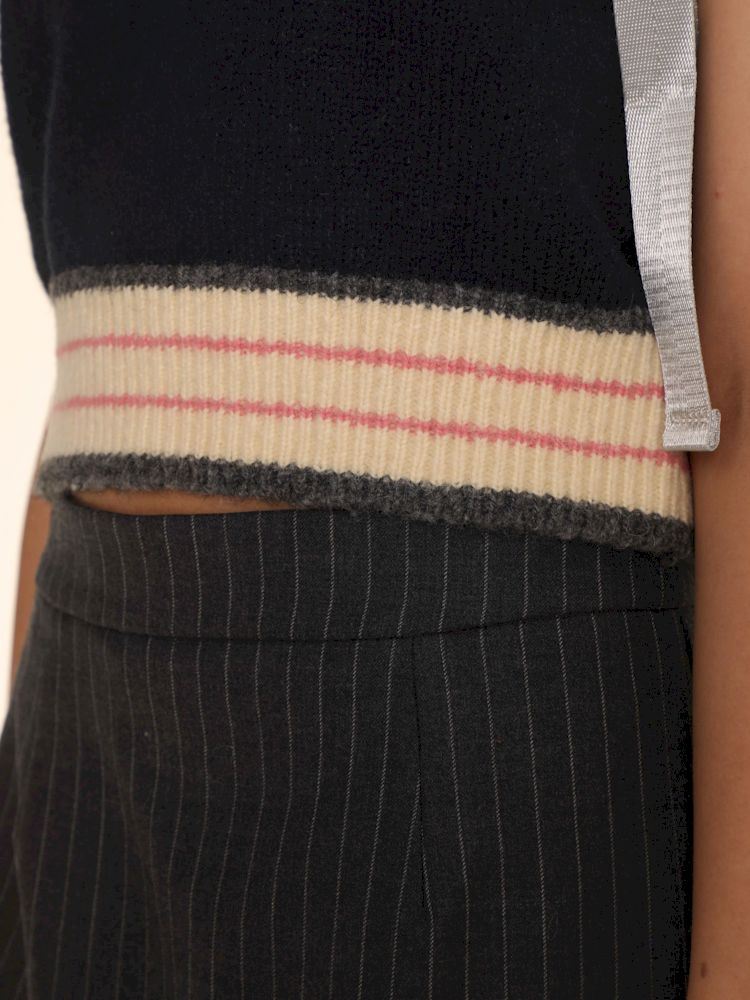 Chic Knit Sweater Vest