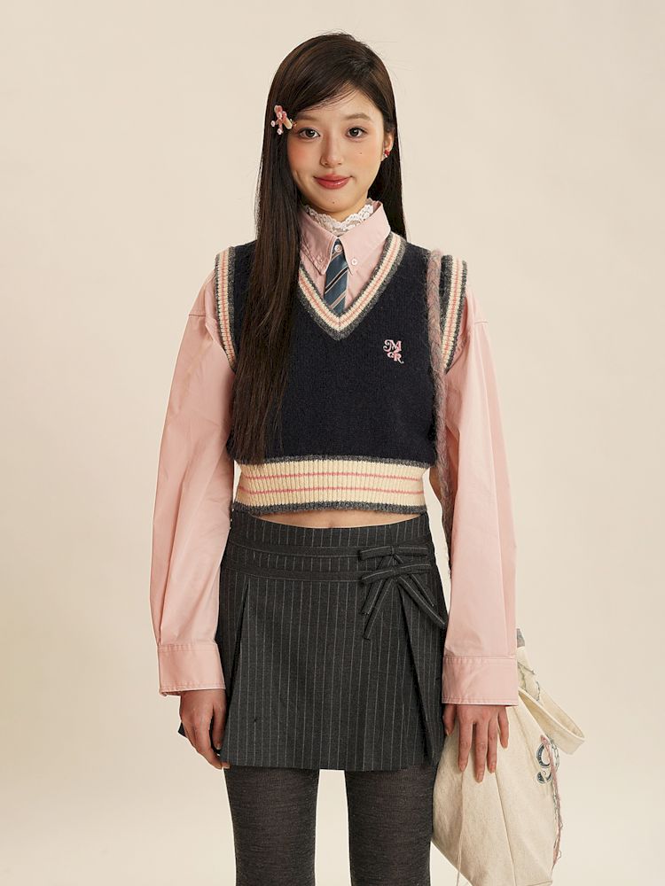 Chic Knit Sweater Vest