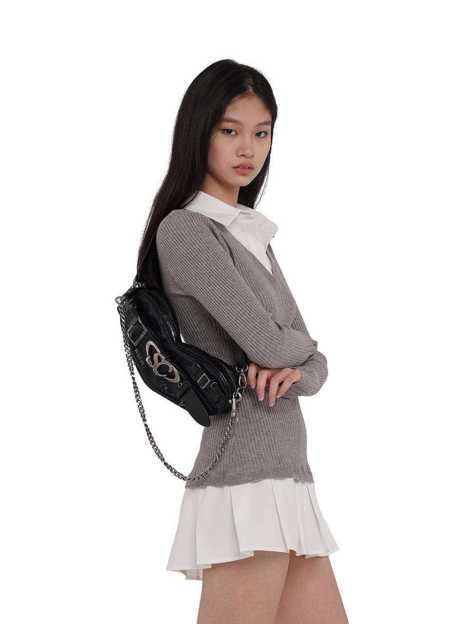 Knitted Shirt With Pleated Skirt Dress