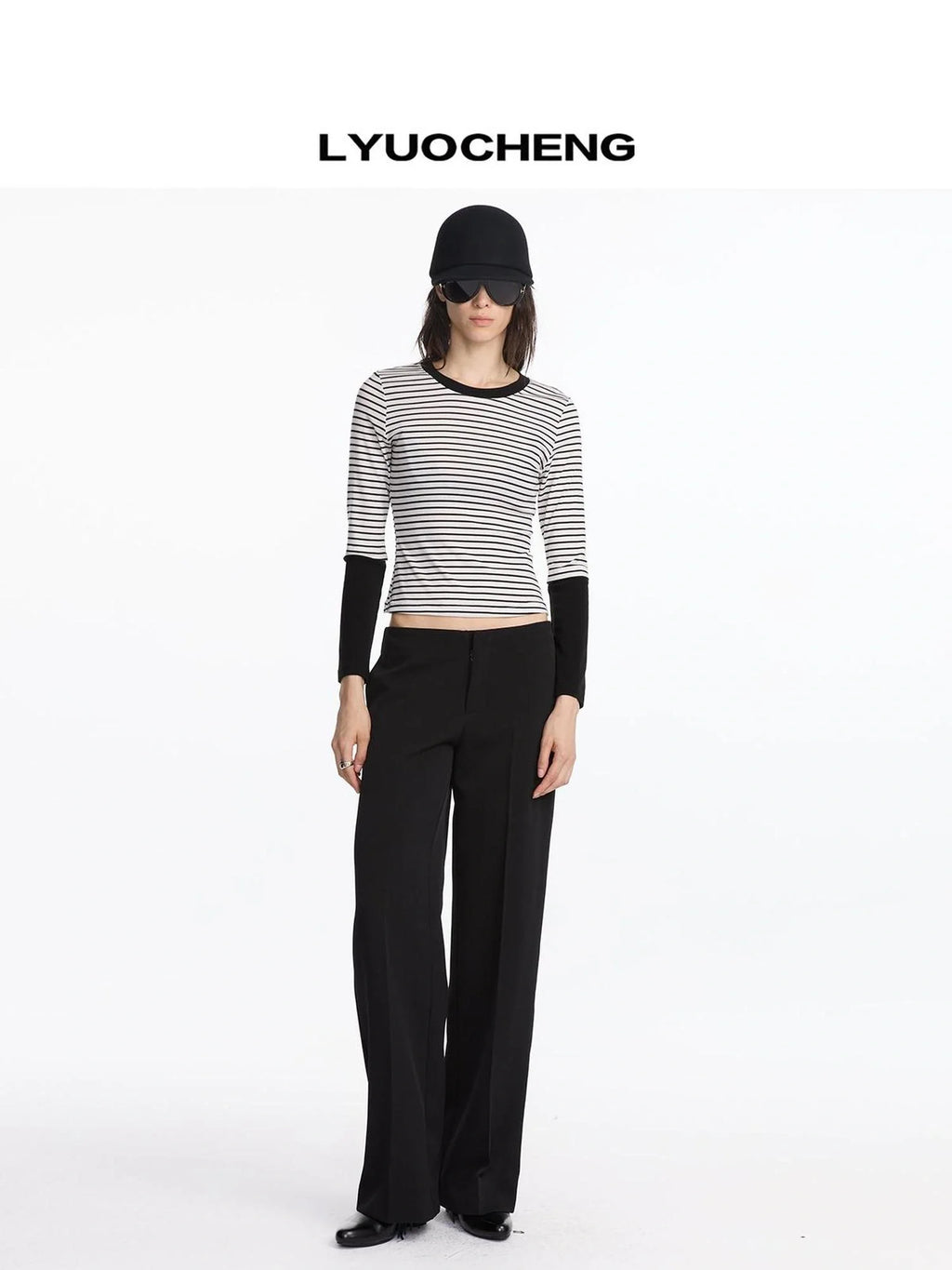Autumn Minimalist Straight Leg Trousers