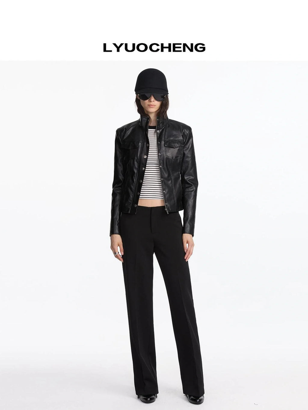 Autumn Minimalist Straight Leg Trousers