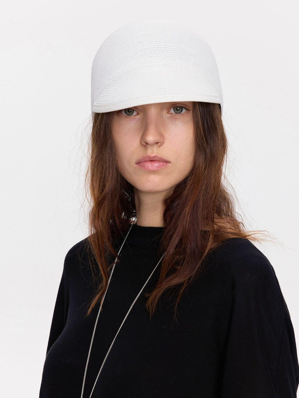 Braided Straw Adjustable Soft Brim Equestrian Regenerated Cellulose Hat