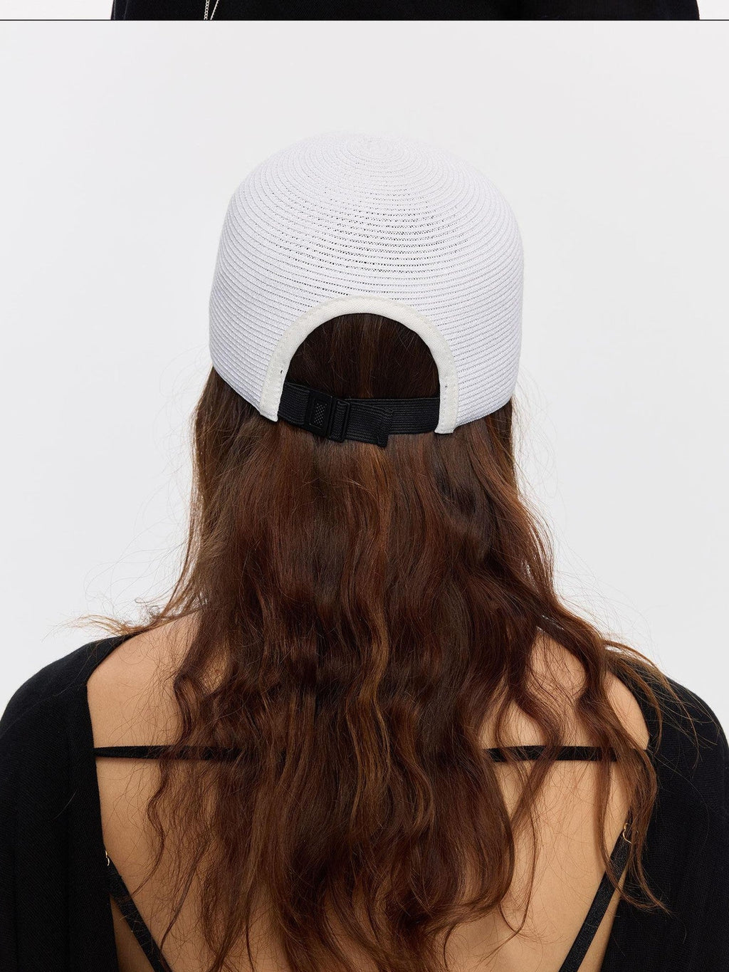 Braided Straw Adjustable Soft Brim Equestrian Regenerated Cellulose Hat