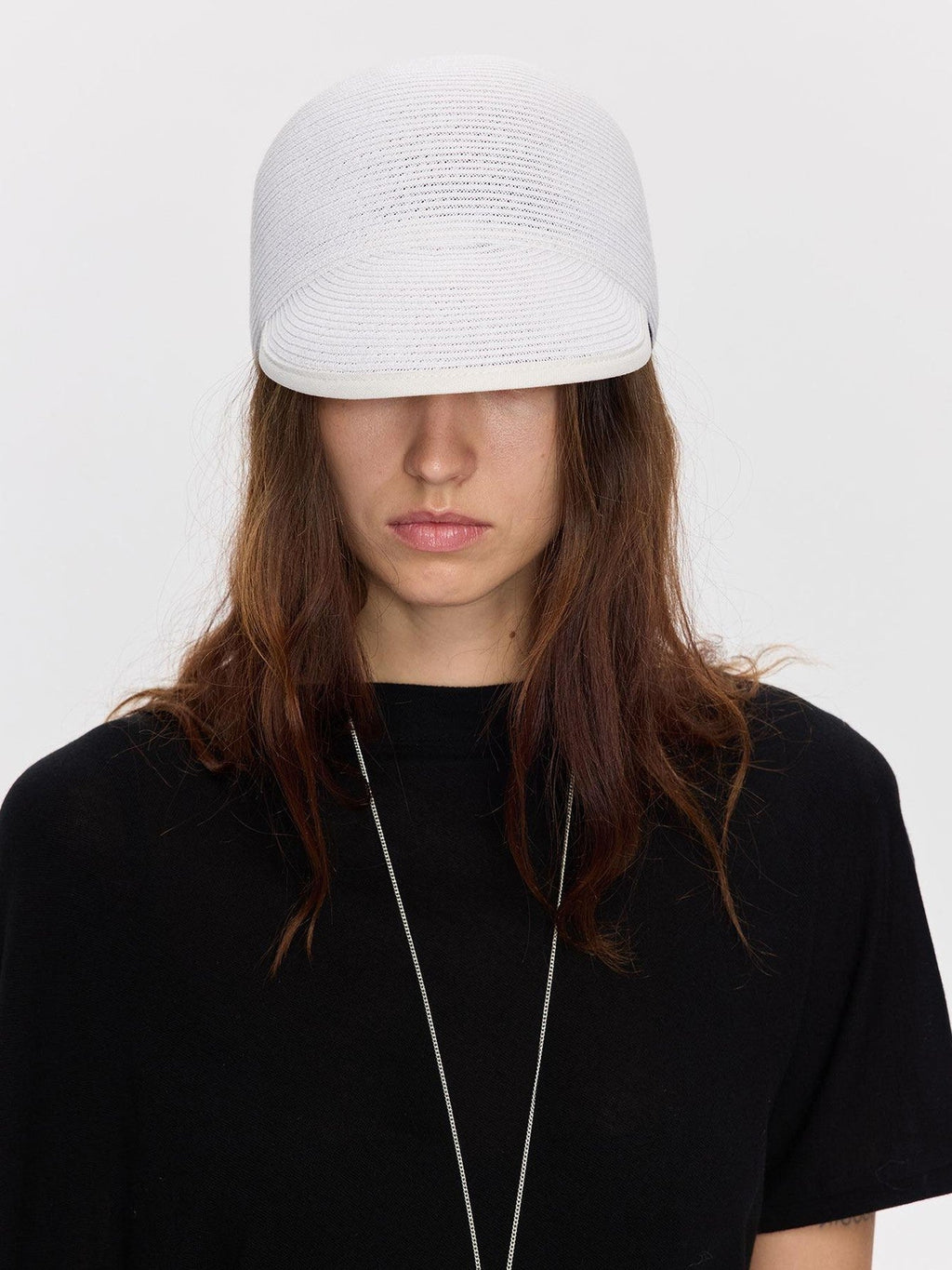 Braided Straw Adjustable Soft Brim Equestrian Regenerated Cellulose Hat