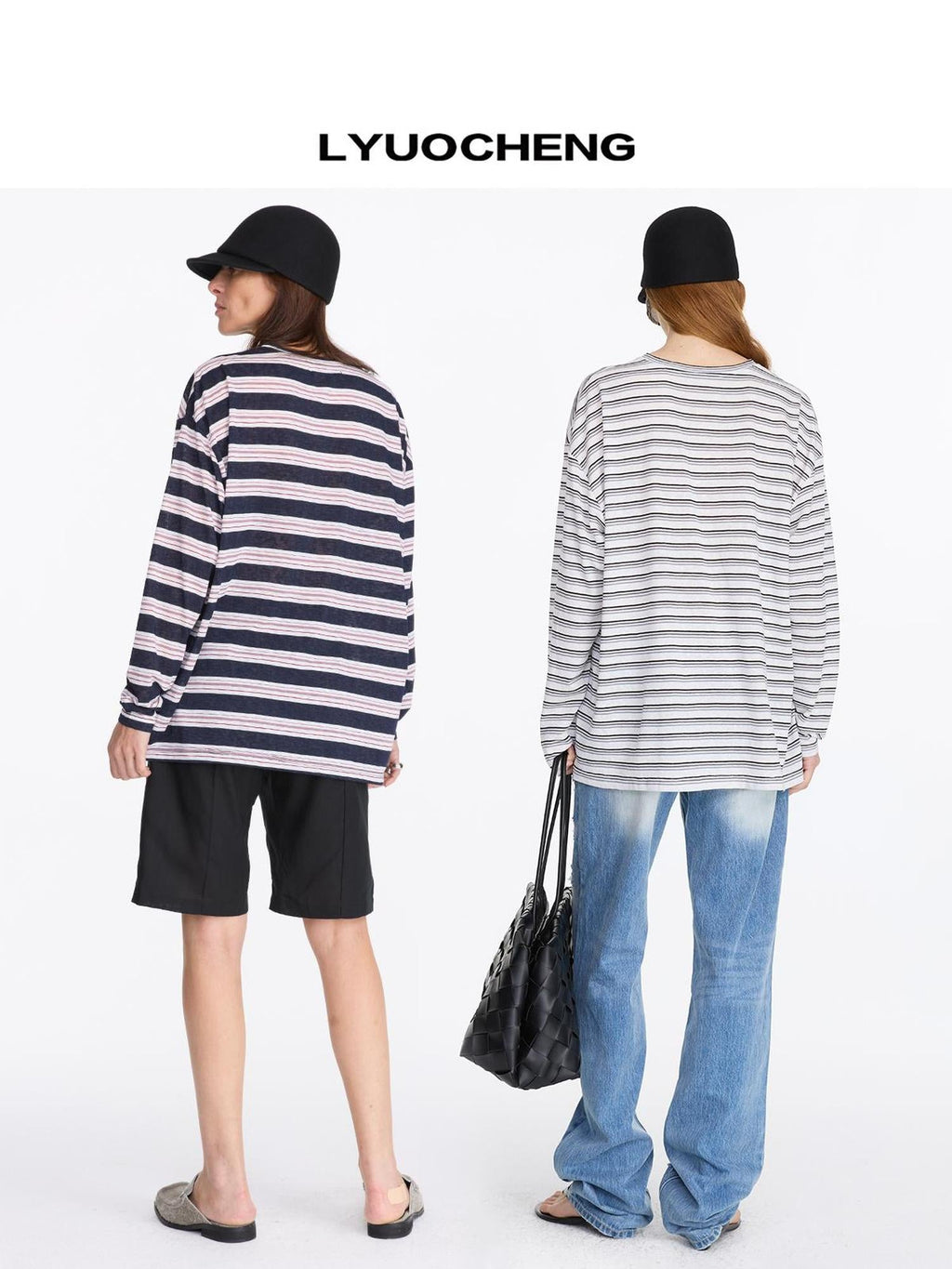 Color Block Stripe Long Sleeve T-Shirt