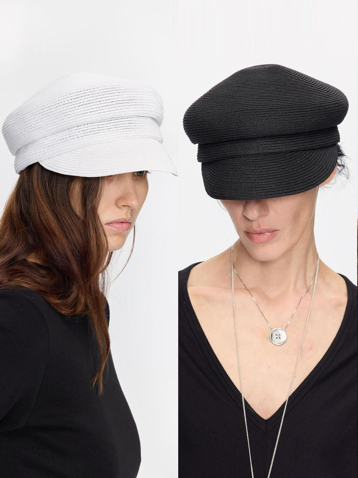 Straw Woven Braided Flat Top Rider Adjustable Lightweight Polyester Hat